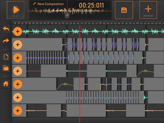 Screenshot #1 for Song Maker : Music Mixer Beats