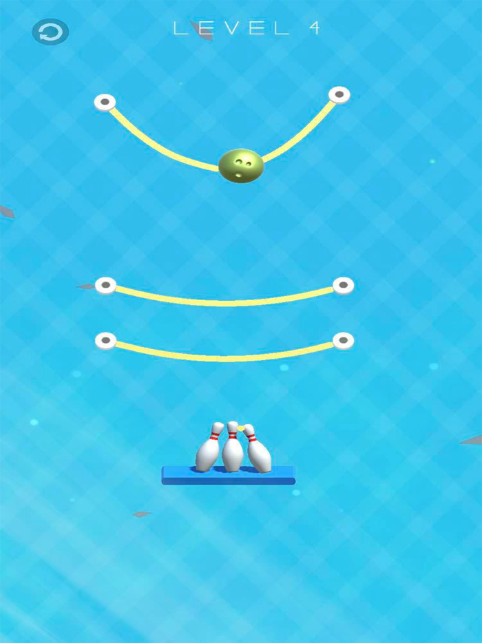 Bowling Cut Rope Puzzle