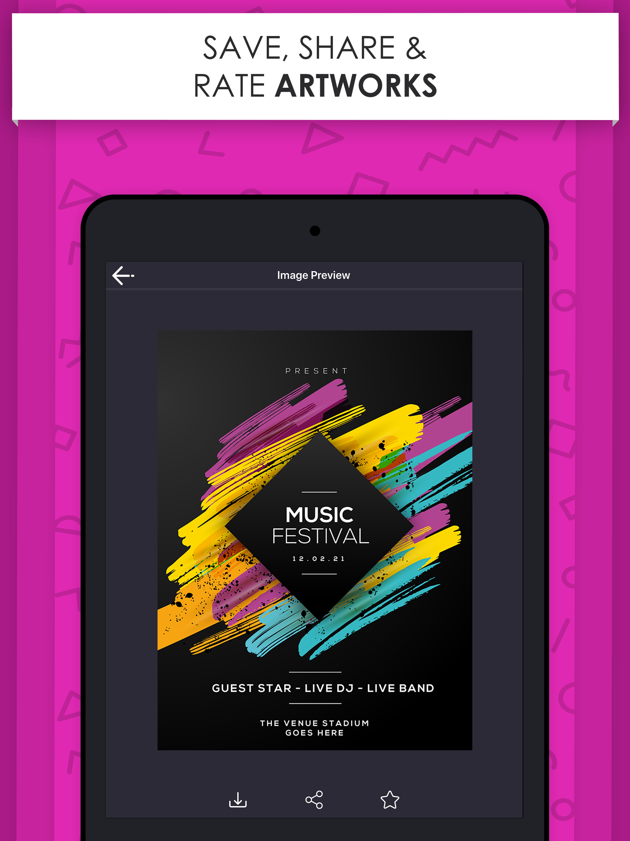 Poster Maker - Flyer Designer. screenshot 10
