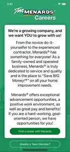 Menards® Careers screenshot #1 for iPhone