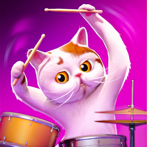 Cat Drummer Legend  - Toy icon