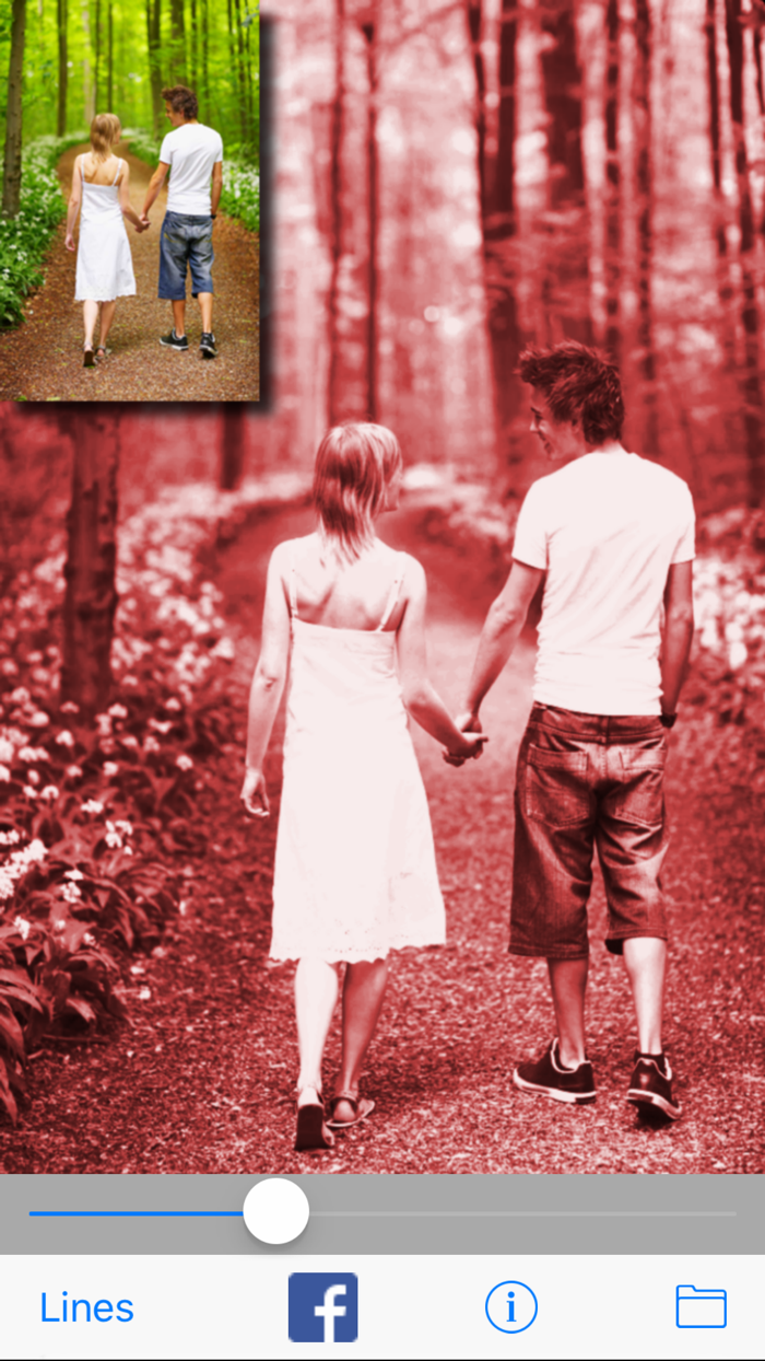 Sepia Shine Pro filter effect