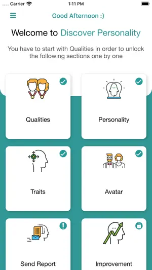 Discover Personality screenshot 2
