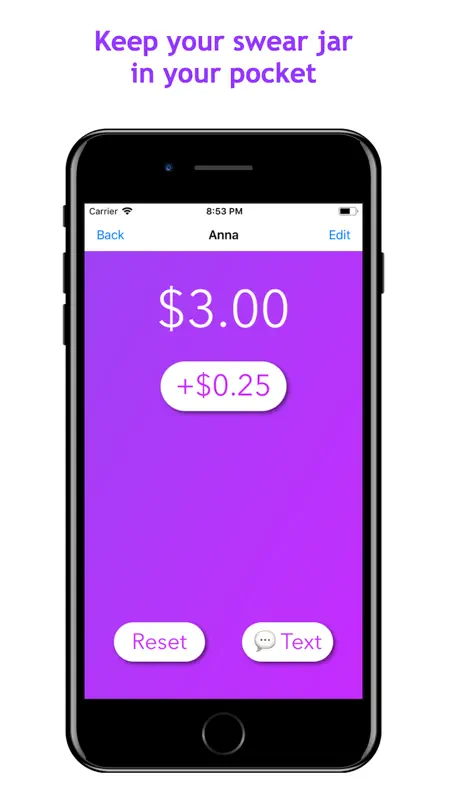 Swear Jar Pro - Track everyone screenshot 1 of 4