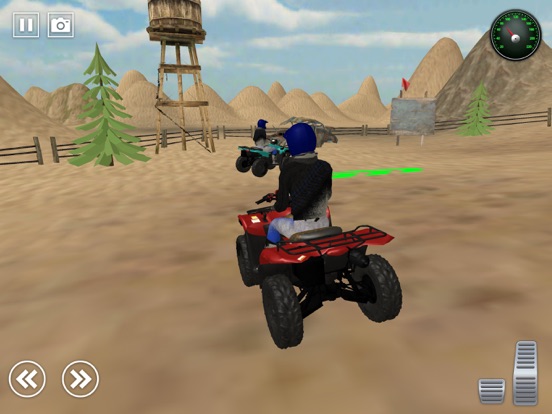 ATV Quad Bike Stunt Simulator iPad screenshot 3 - Games app