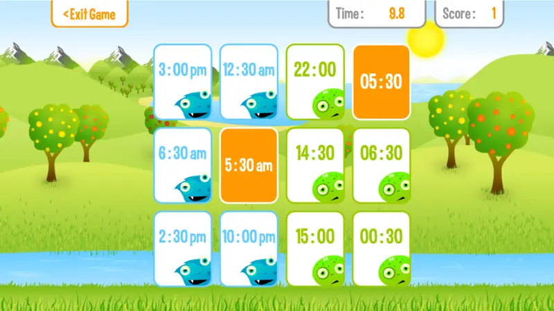 Squeebles Tell The Time screenshot 2 of 10