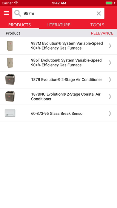 Screenshot #1 pour Bryant® Pro Sales