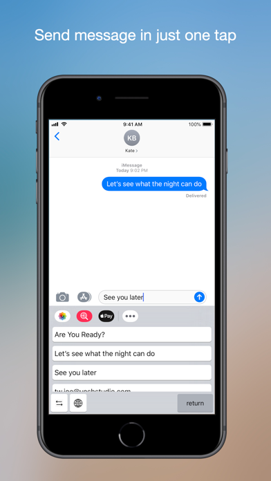 FastBoard - Fastest Keyboard iPhone screenshot 4 - Utilities app