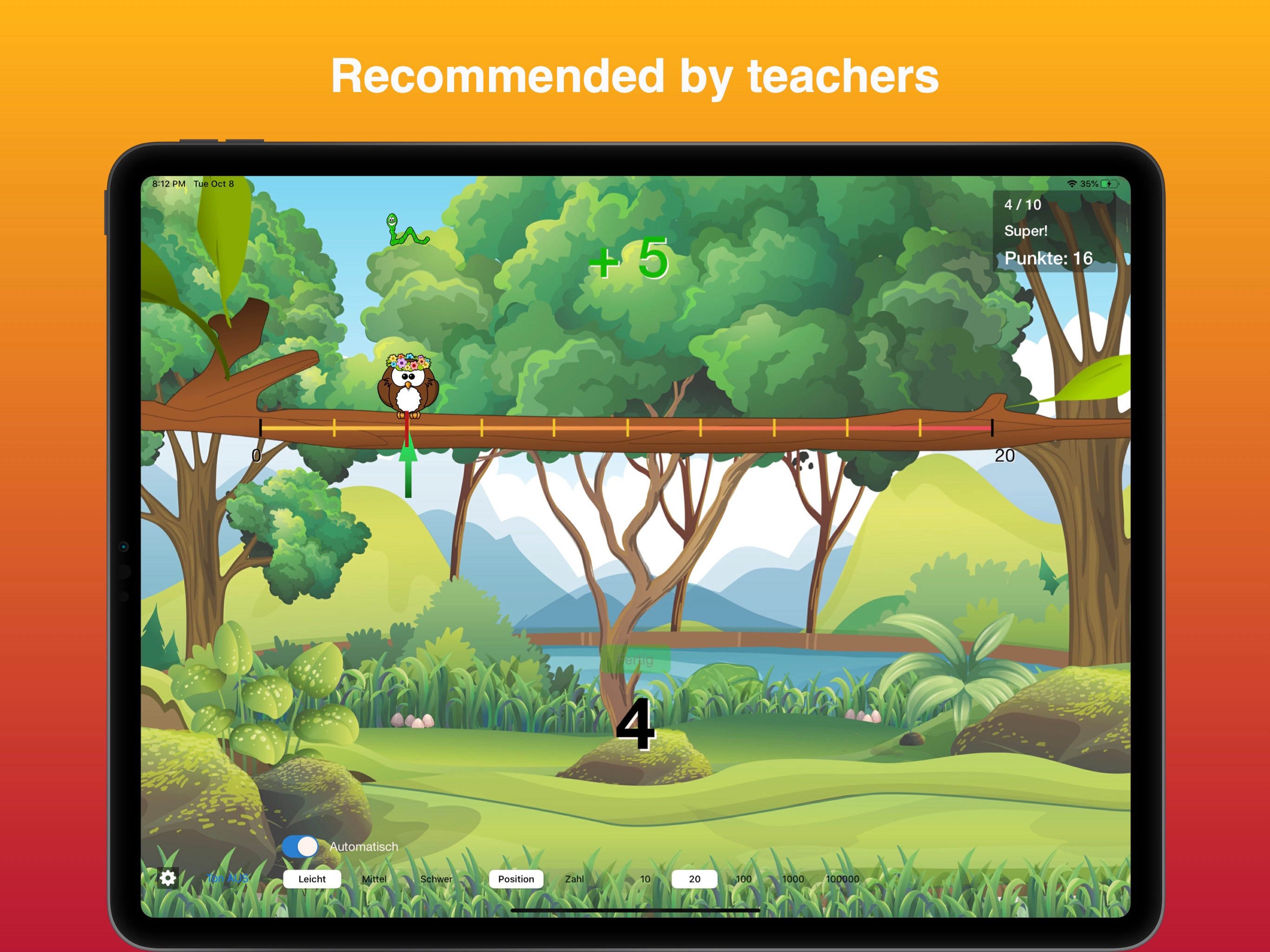 Number Line - Elementary math screenshot 7