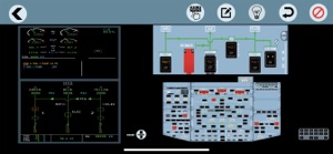 Airbus A320 ecam Pilot trainer screenshot #1 for iPhone