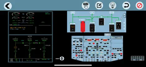 Airbus A320 ecam Pilot trainer - Education App | MWM