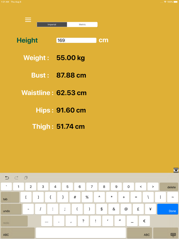 Screenshot #4 pour Golden Ratio Body
