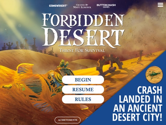 Forbidden Desert screenshot 1