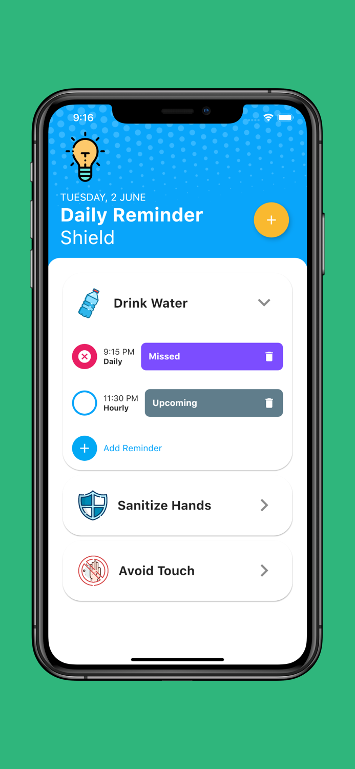 Daily Reminder Shield