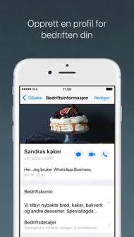 WhatsApp Business iphone bilder 0