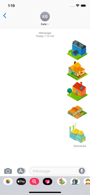 Buildings Houses Stickers(圖2)-速報App