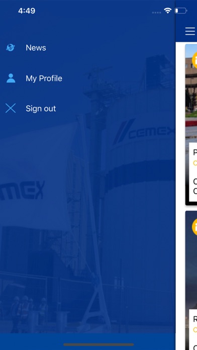 Cemex Today iPhone screenshot 8 - News app