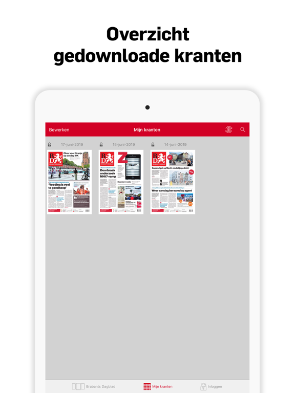 BD - Digitale krant iPad app afbeelding 8