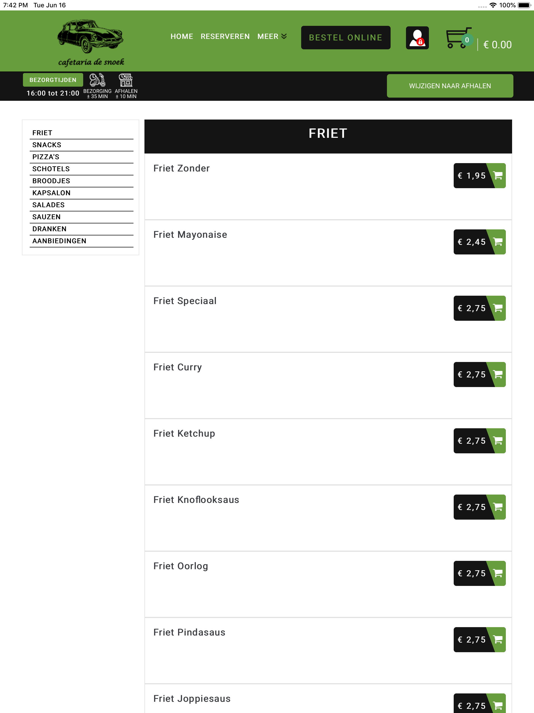 Cafetaria De Snoek screenshot 7