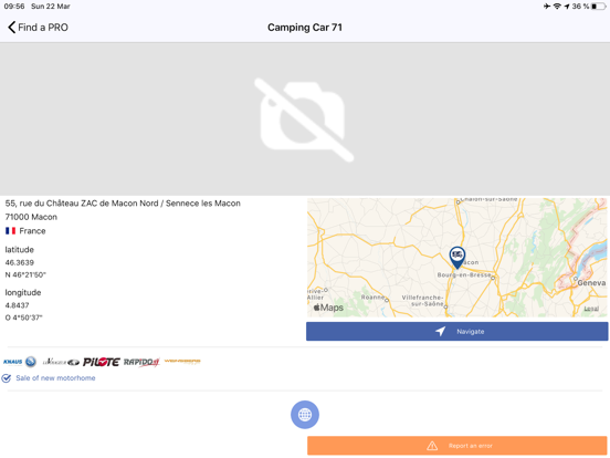 Screenshot #5 pour Camper-pro - Camping-car