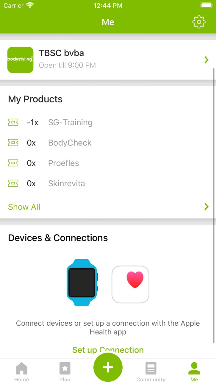iPhone screenshot