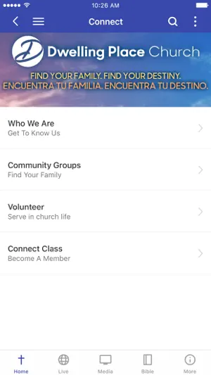 Dwelling Place Church Houston screenshot 2