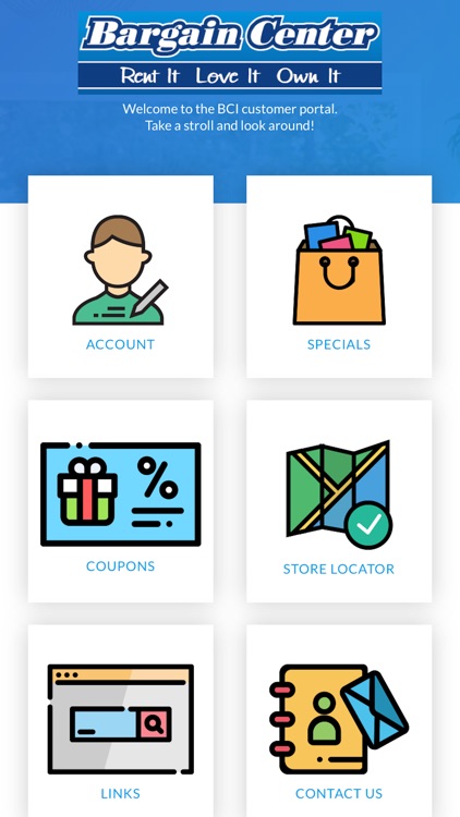 Bargain Center Customer Portal