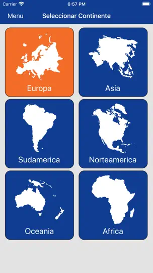 Captura de pantalla de Eliminatorias Al Mundial 2026 en iPhone 3