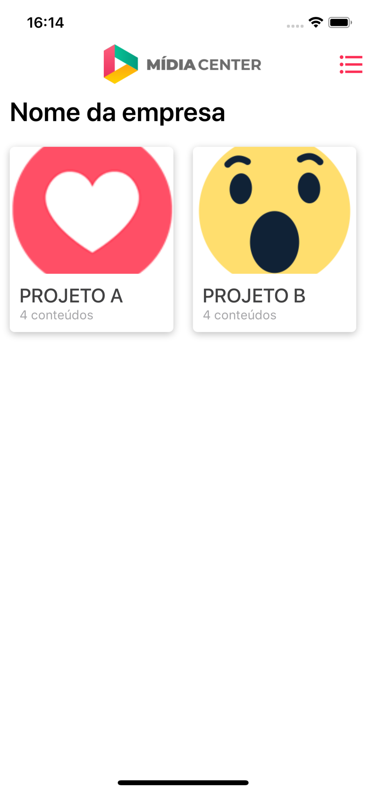 Mídia Center screenshot 2