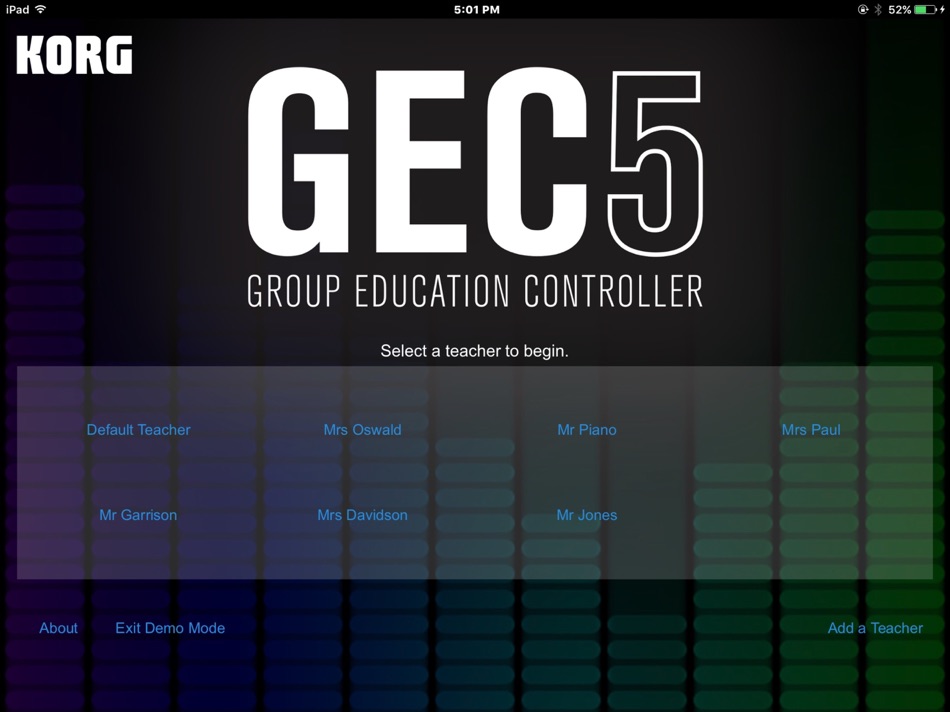 #1. KORG GEC5 Controller (iOS) Bởi: KORG INC.
