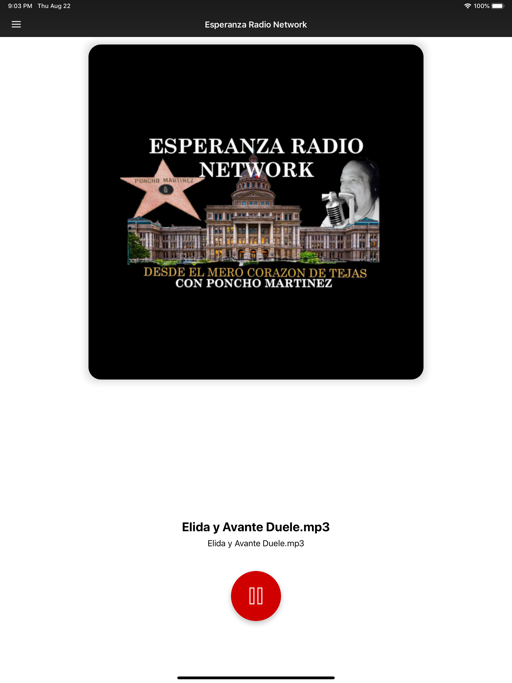 Esperanza Radio Network screenshot 5
