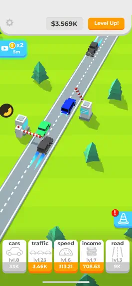 Game screenshot Idle Highway mod apk