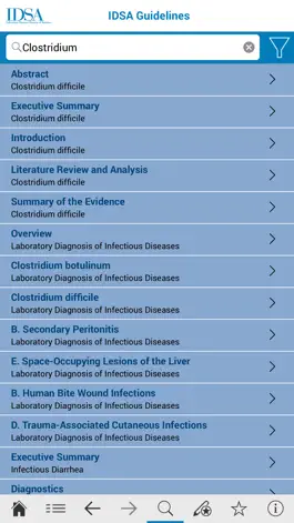 Game screenshot IDSA Practice Guidelines apk