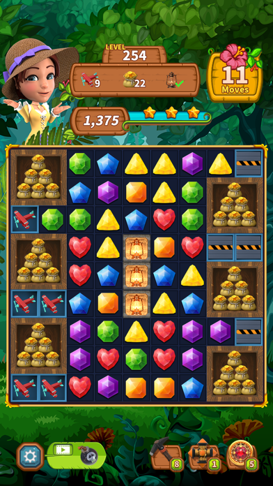 Jewel Park - Match 3 Puzzle Screenshot