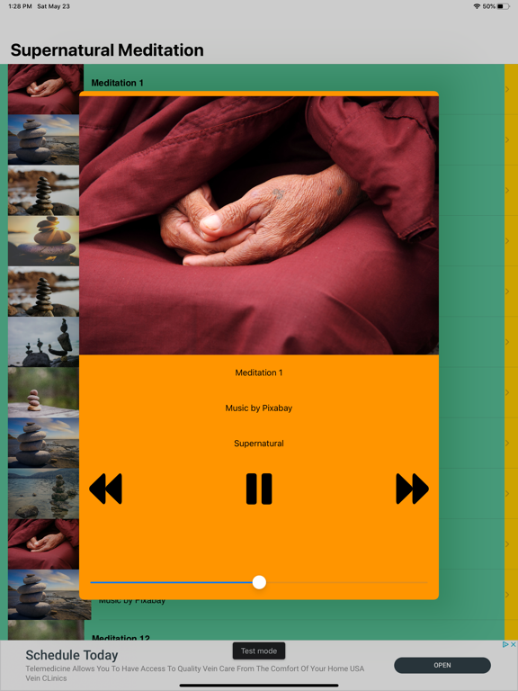 Screenshot #6 pour SuperNatural Meditation Music