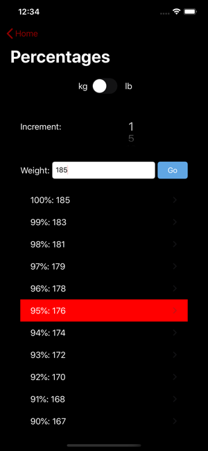 ‎Barbell Loader and Calculator Screenshot