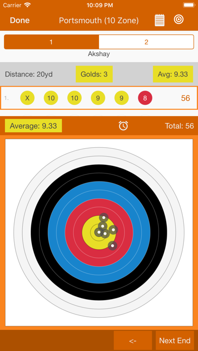 Archery Scoresheetsのおすすめ画像9
