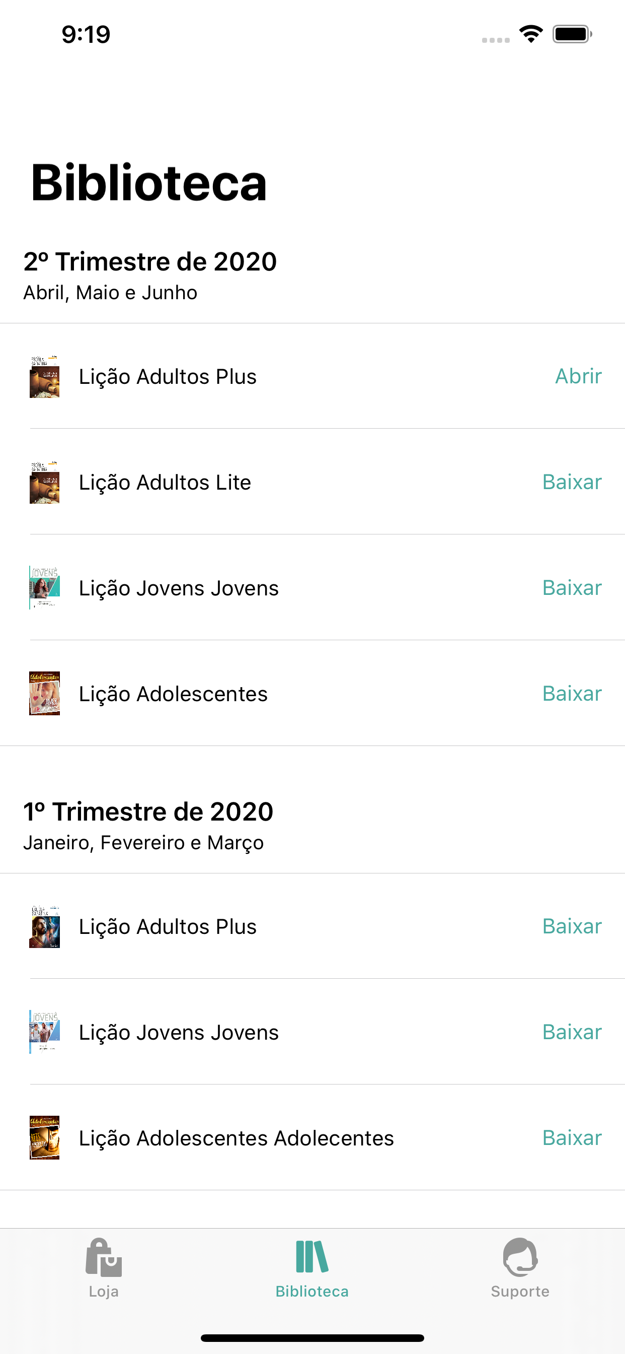 Lição da Escola Sabatina