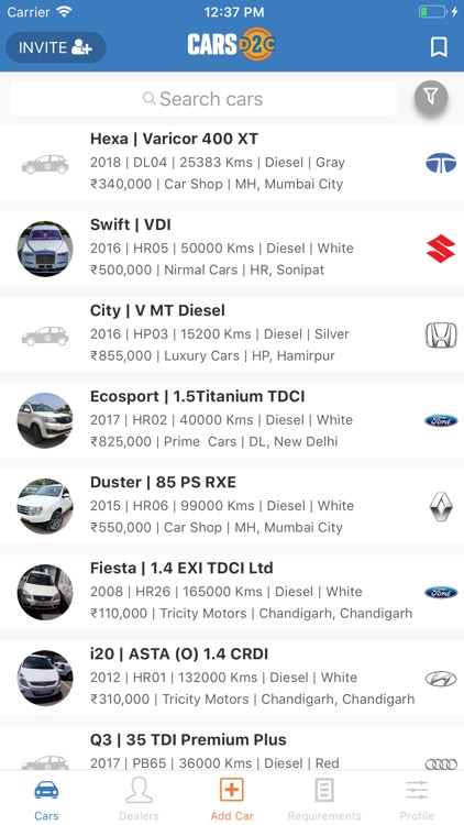 Cars D2C - Car Dealers Network