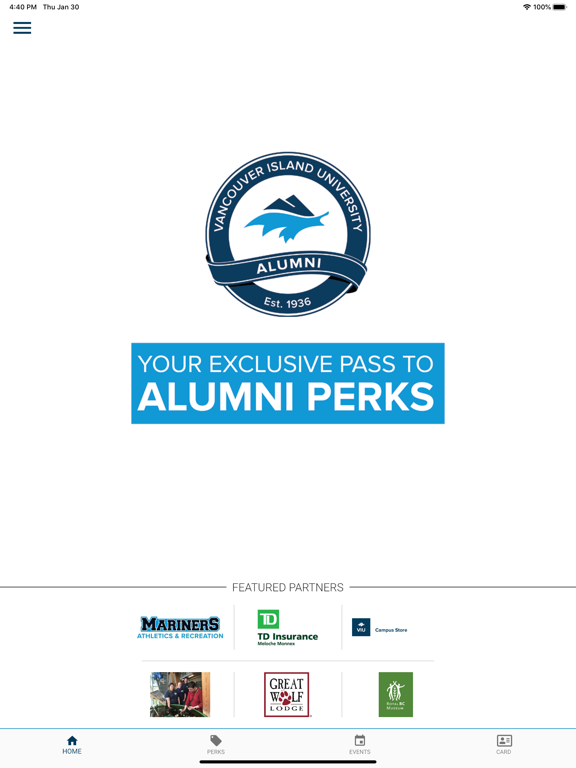 Screenshot #4 pour VIU Alumni Perks