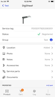 Signify Service tag iphone bilder 1