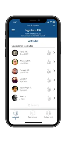 스크린샷 2 Caja de Ingenieros Banca MÓVIL iphone