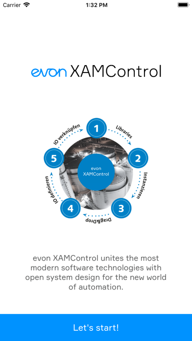 XAMControl.Web iPhone screenshot