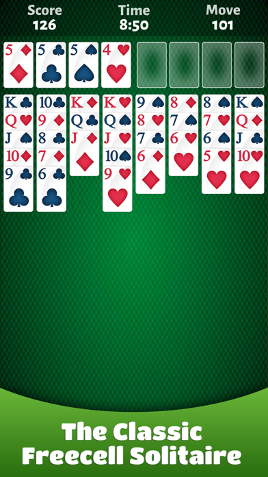 FreeCell Solitaire - Classic Screenshot