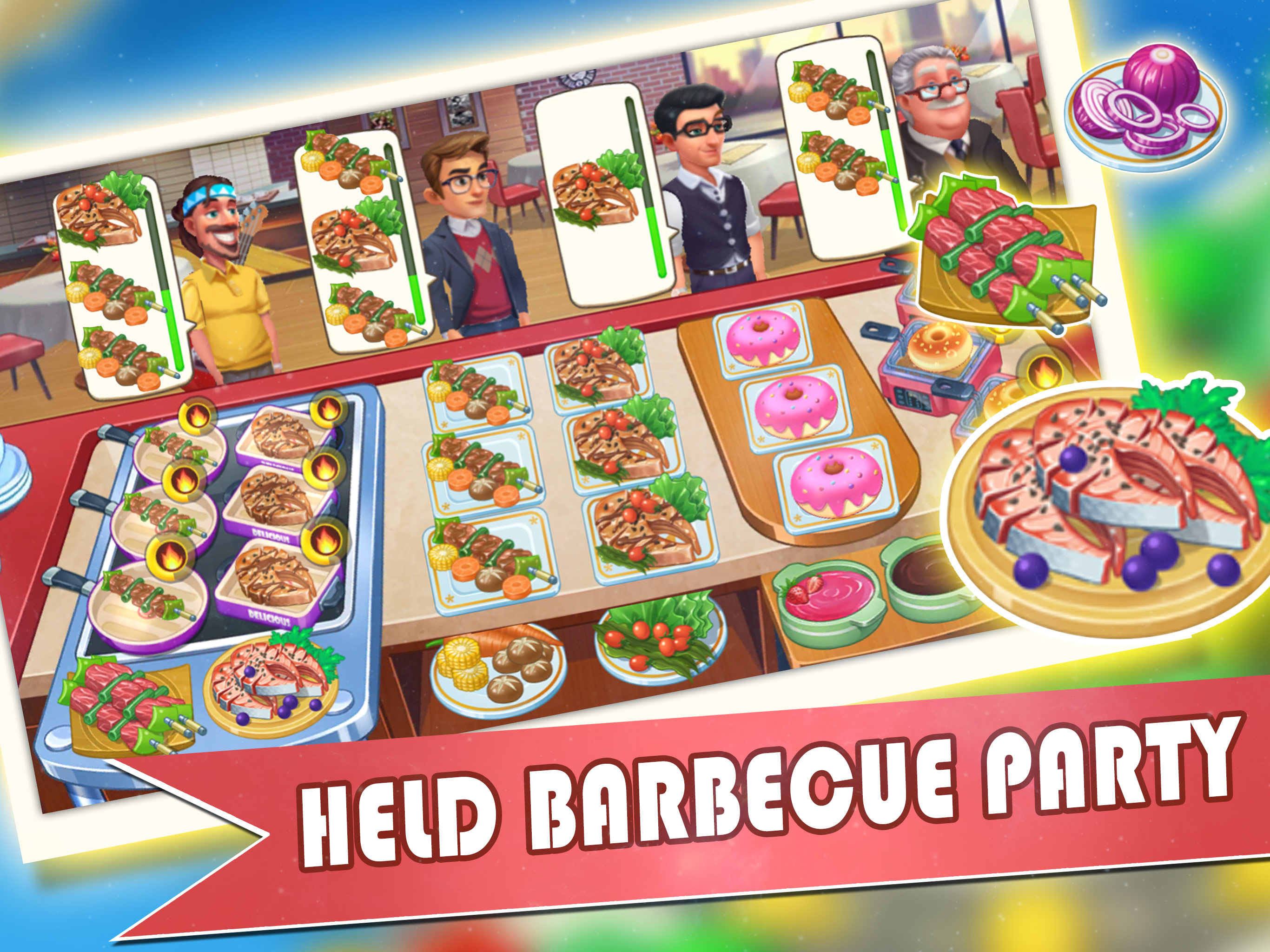 Cooking Rush - Food Games