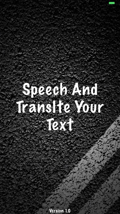 Speak & Translate