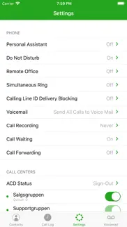 call control for broadworks v2 iphone screenshot 3