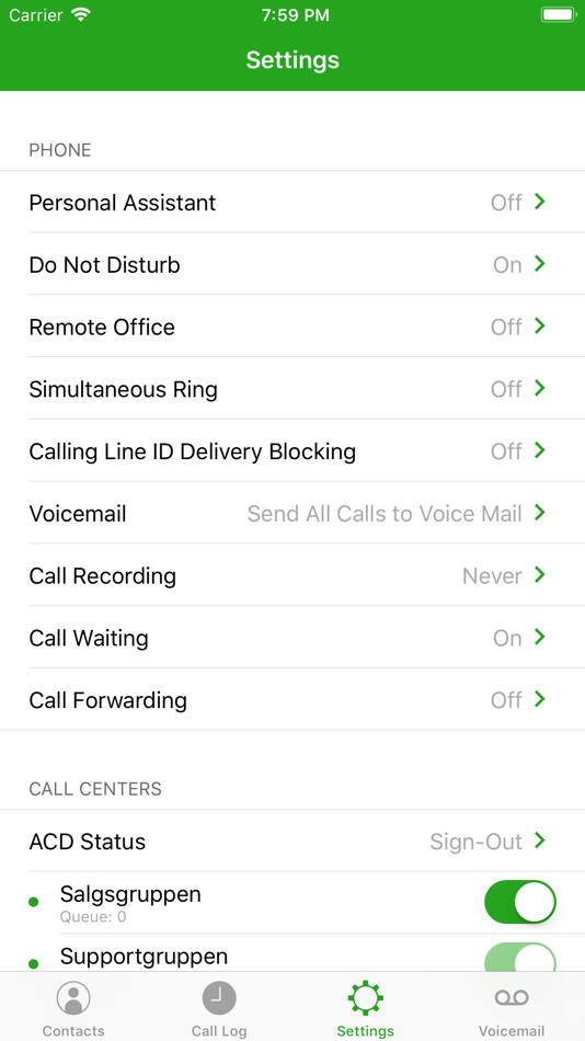 #3. Call Control for BroadWorks V2 (iOS) 由: NOMADICCIRCLE Ltd.
