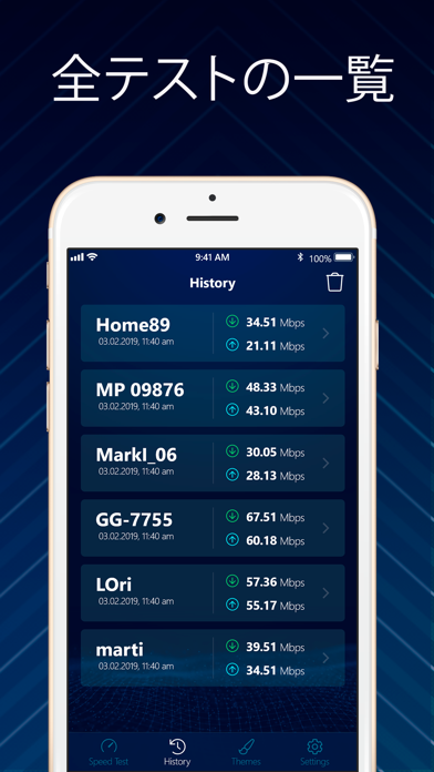 Wi-fi 電波強度とインターネットスピードテストのおすすめ画像2