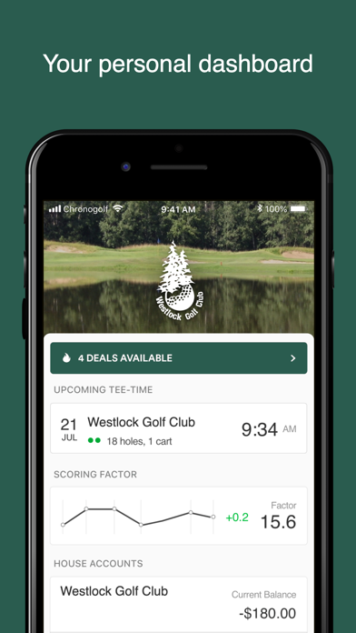 Screenshot #1 pour Westlock Golf Club